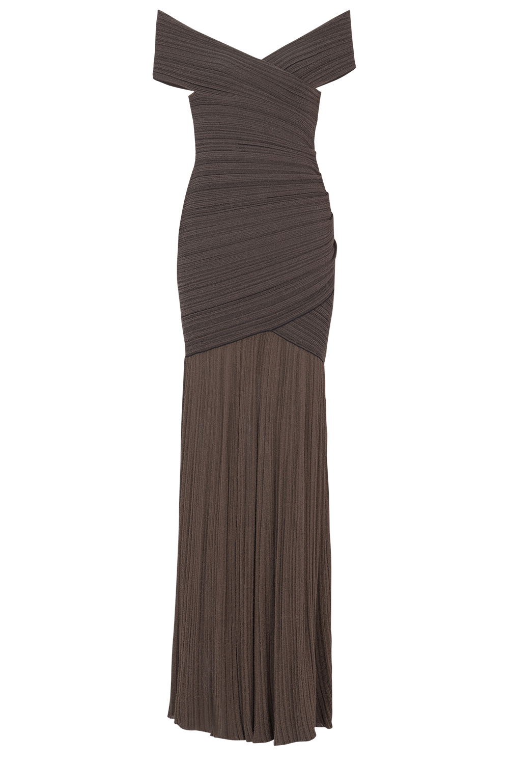 Off The Shoulder Light  Knit Dress