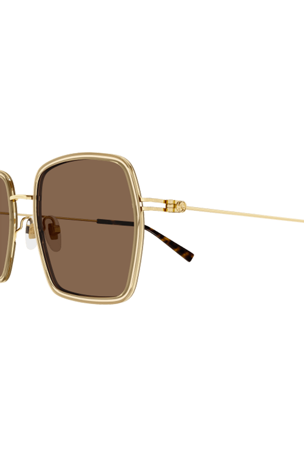 Slim Side Large Square Sunglasss-BGEGDBN-ACCESSORIESUNGLASSES-GUCCI