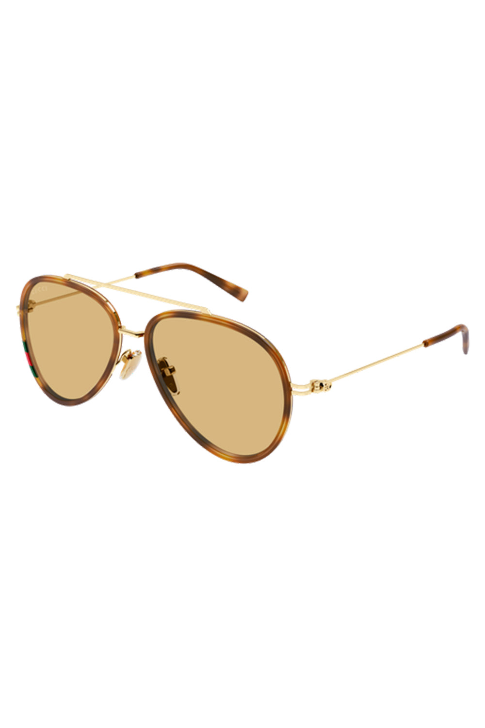 Retro Trim Aviator Sunglasses