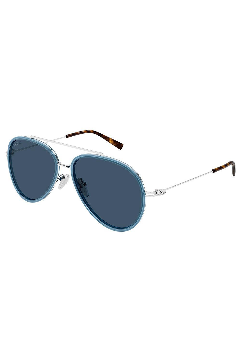 Tiny GG Aviator Sunglasses-SILVER-ACCESSORIESUNGLASSES-GUCCI