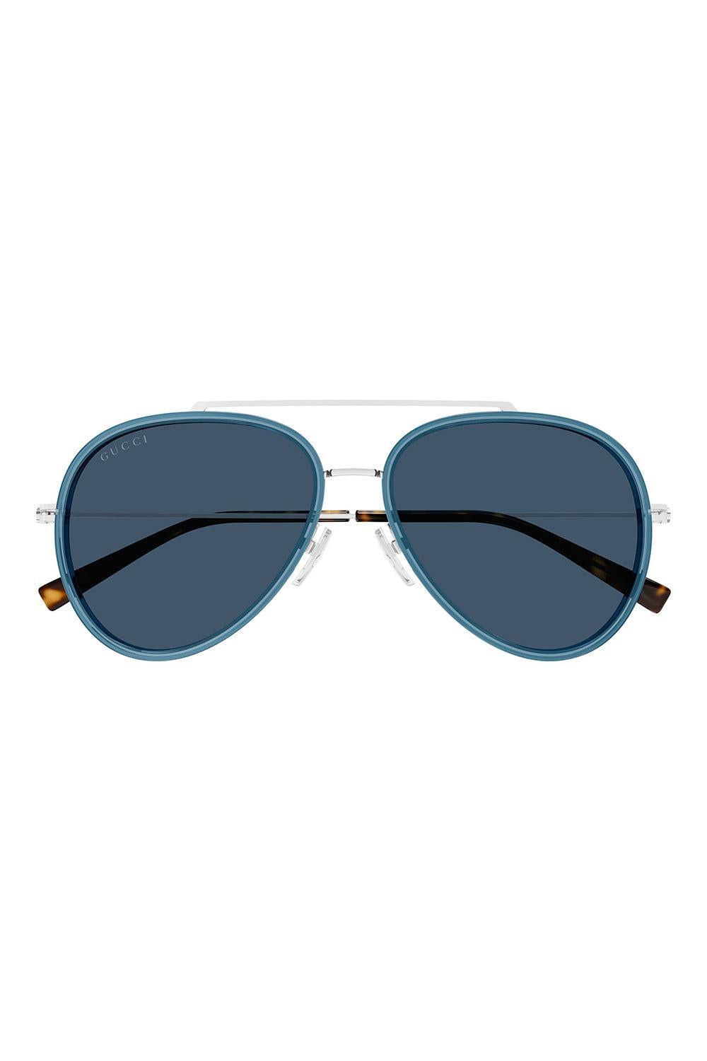 Tiny GG Aviator Sunglasses-SILVER-ACCESSORIESUNGLASSES-GUCCI