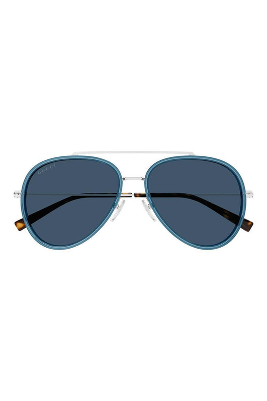 Tiny GG Aviator Sunglasses-SILVER-ACCESSORIESUNGLASSES-GUCCI