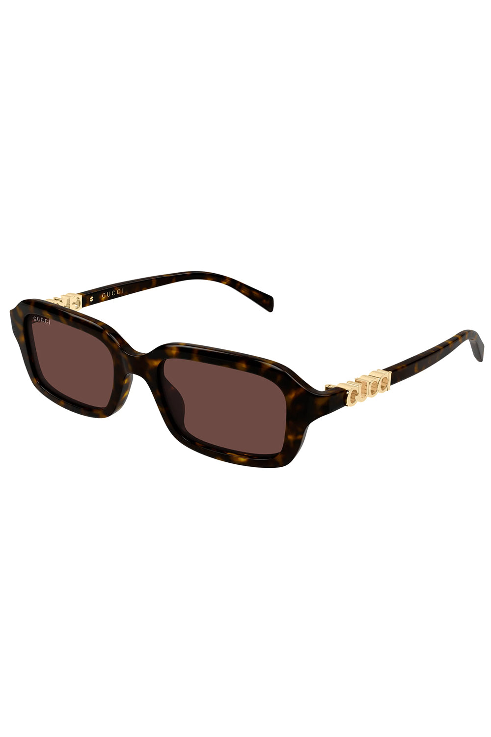 Rectangle Sunglasses - Havana