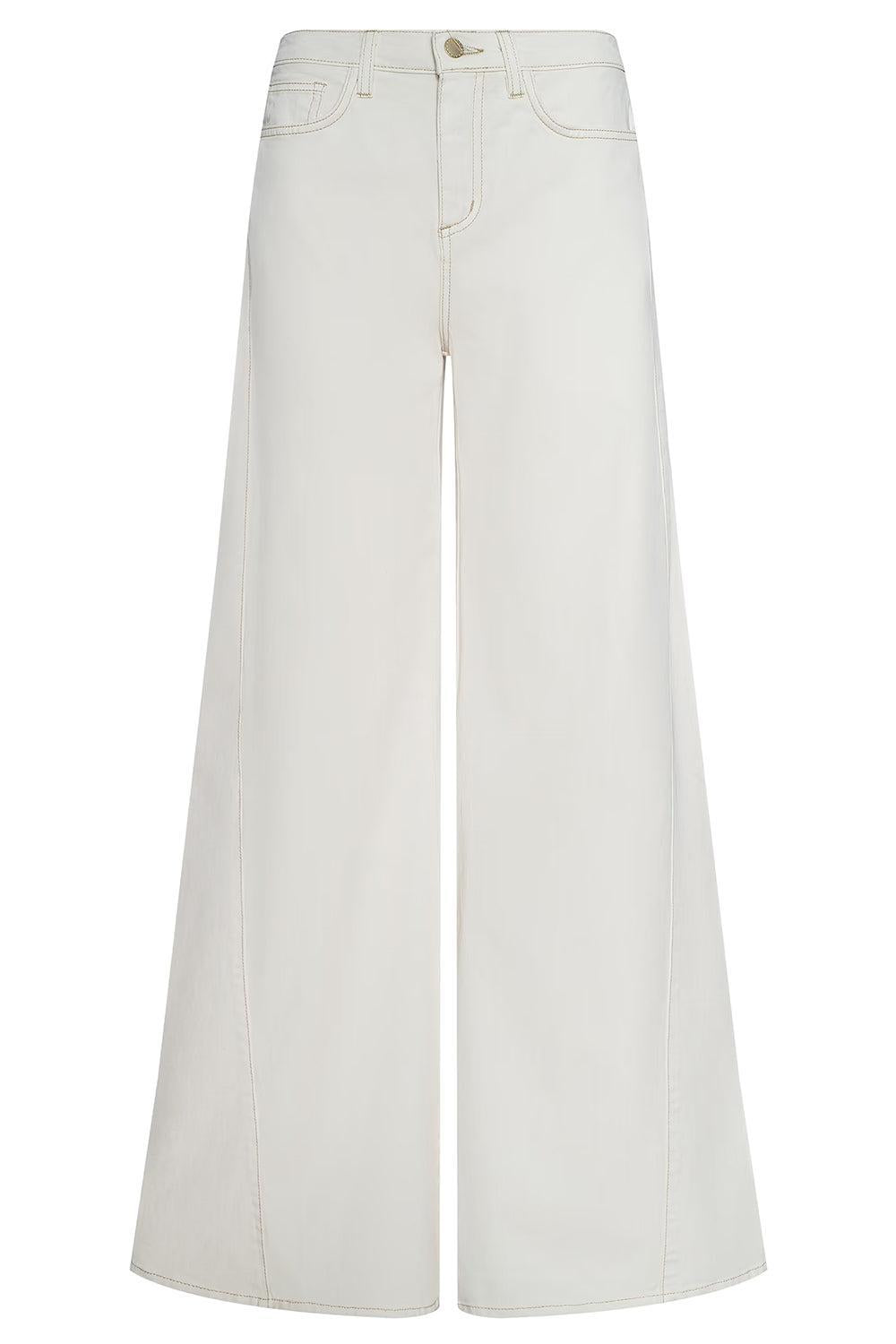 Beau Pant-CREAM-26-CLOTHINGPANTWIDE LEG-L'AGENCE