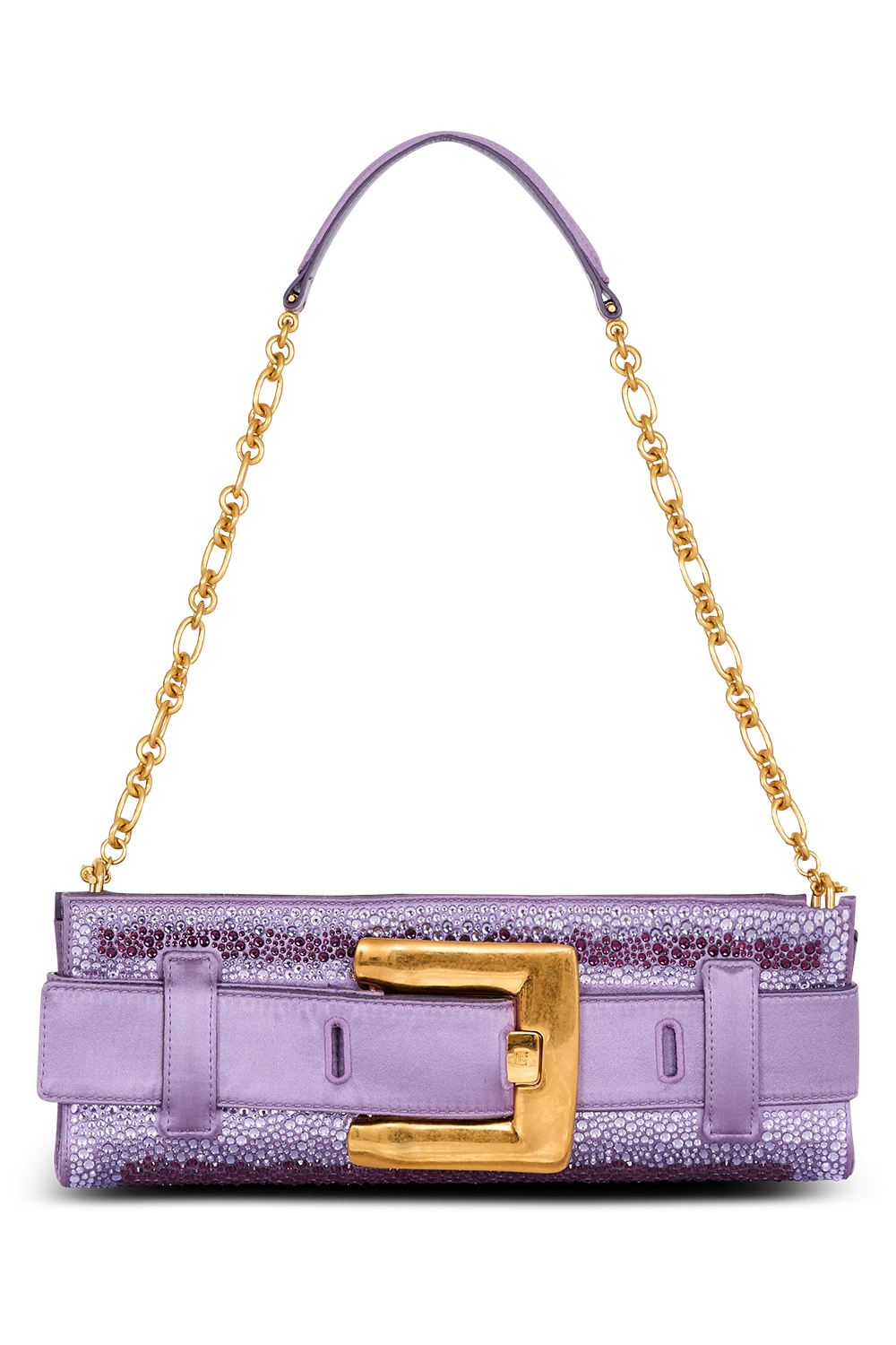 Anthem Clutch - Amethyst-PURPLE-HANDBAGCLUTCHES-BALMAIN