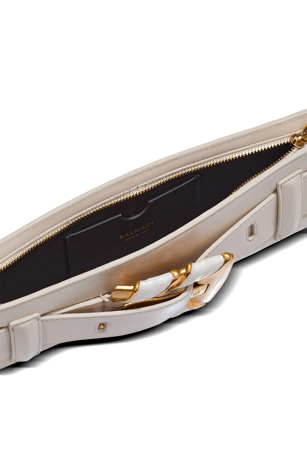 Anthem Clutch Bag - Crème