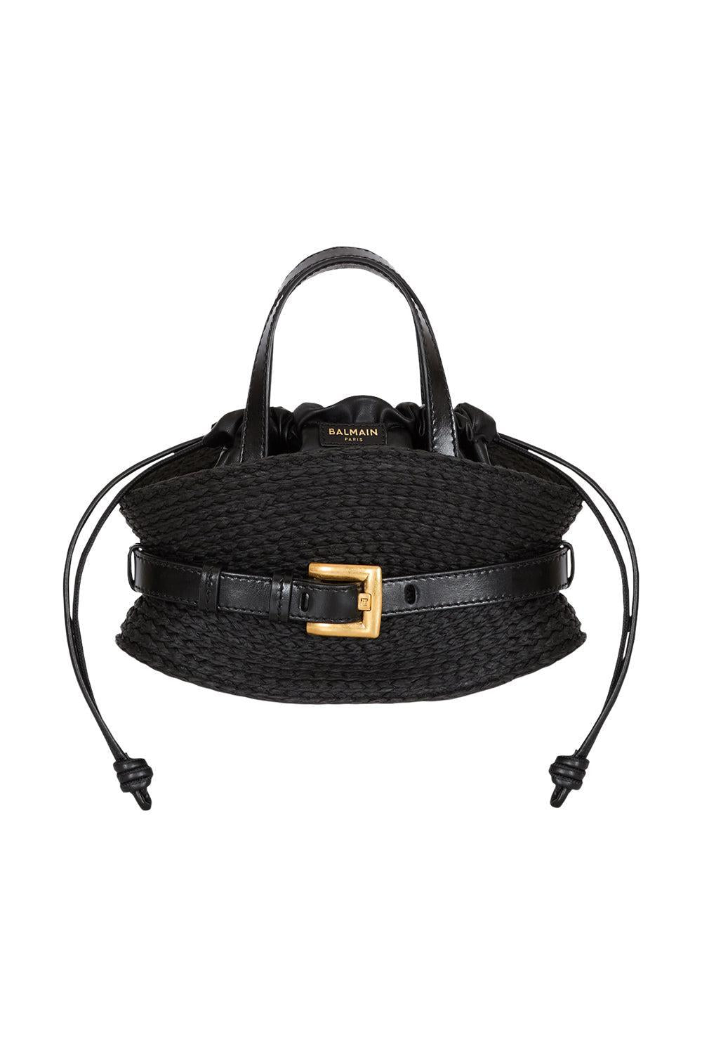 Shuffle Mini Bag-NOIR-HANDBAGSHOULDER-BALMAIN