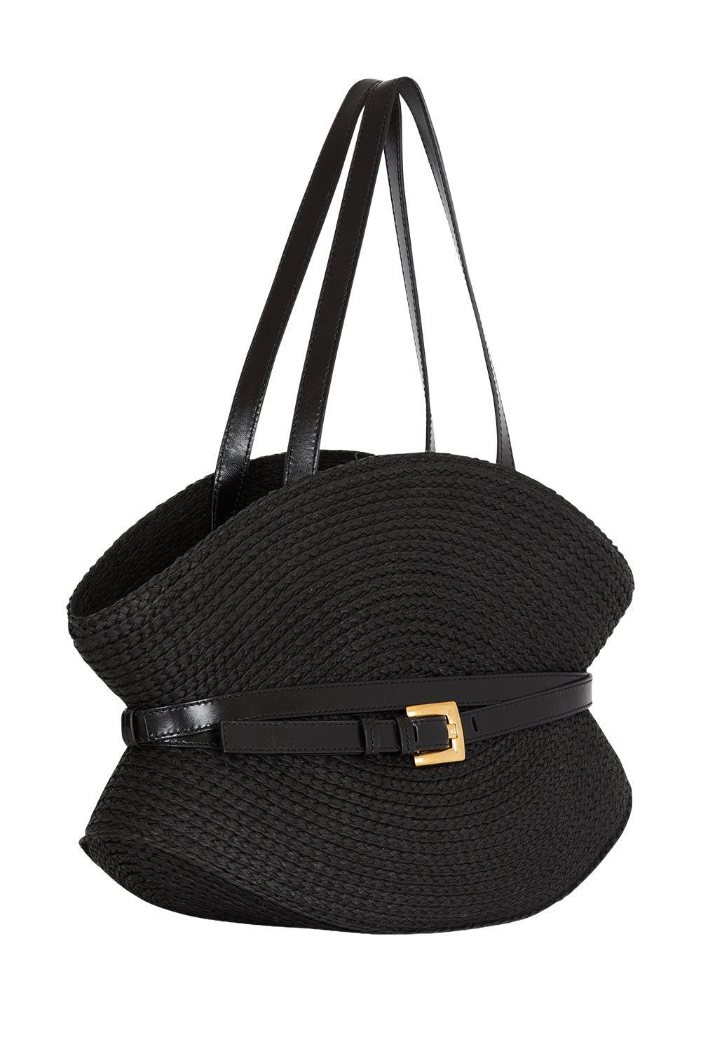 Shuffle Medium Bag-NOIR-HANDBAGSHOULDER-BALMAIN