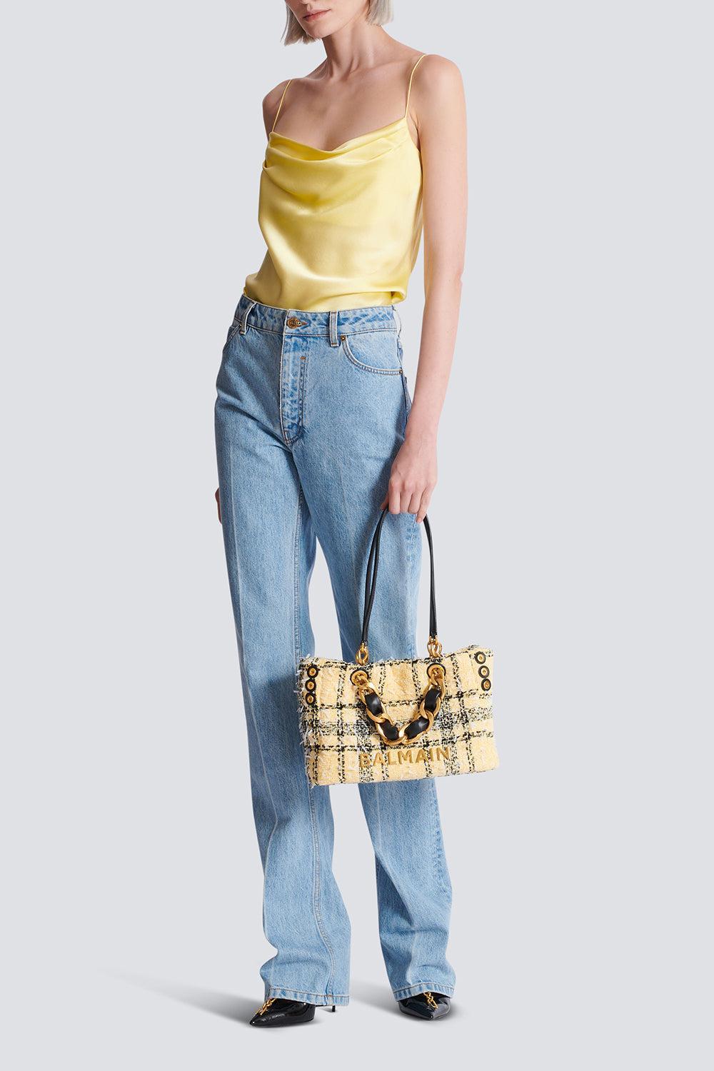 1945 Soft Cabas Tote-MULTI-HANDBAGTOTES-BALMAIN