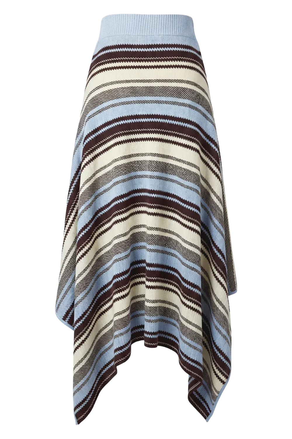 Striped Jacquard Skirt
