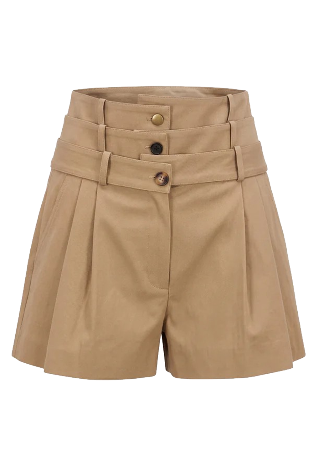 Triple Waistband Shorts
