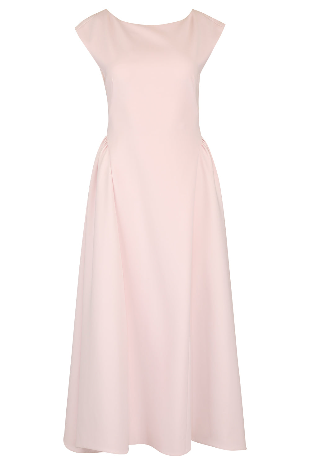  Aimee Midi Dress-PINK-2-CLOTHINGDRESSCOCKTAIL-HUISHAN ZHANG 