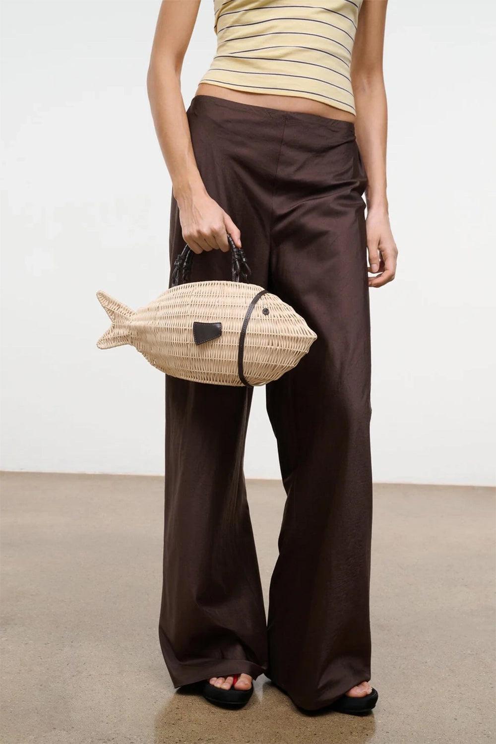 Cleo Fish Bag-CREAM-HANDBAGTOTES-STAUD