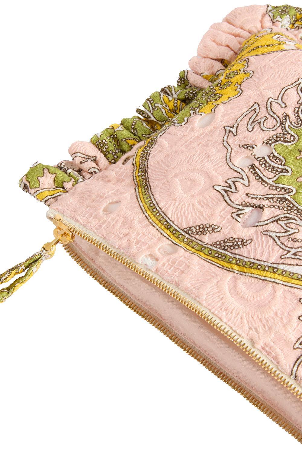 Hand Pouchette - Swathe-FLORAL-HANDBAGCLUTCHES-LA DOUBLEJ