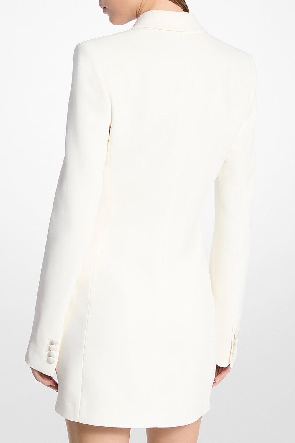 Tuxedo Dress-IVORY-2-CLOTHINGDRESSEVENING-MICHAEL KORS COLLECTION