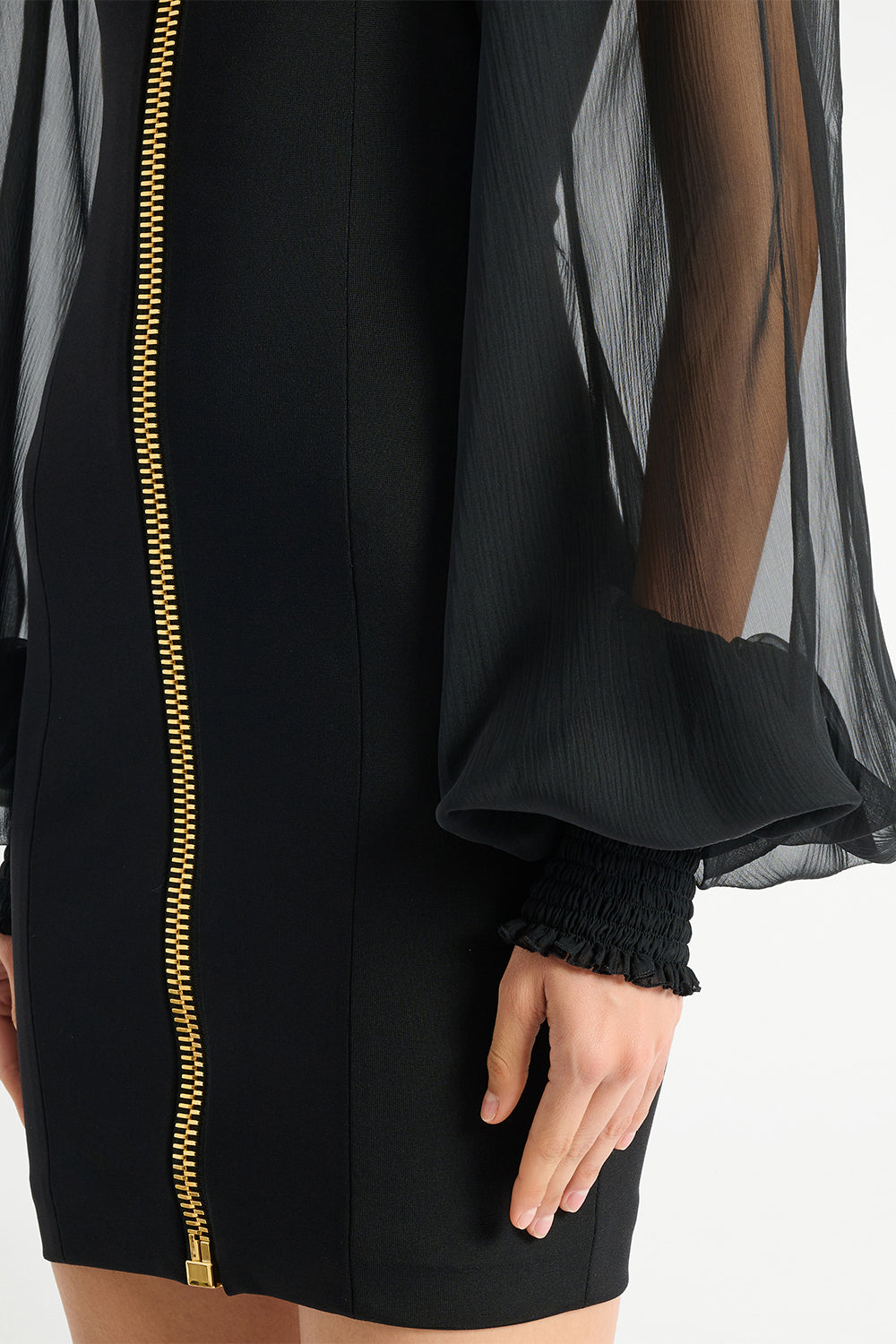 Zip Short Dress