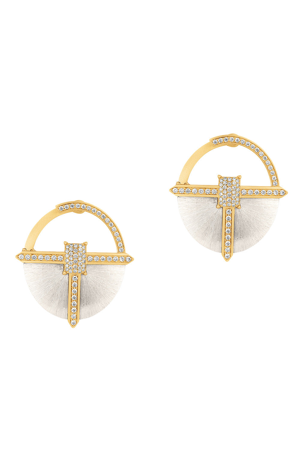 Diamond Hiba Drop Earrings