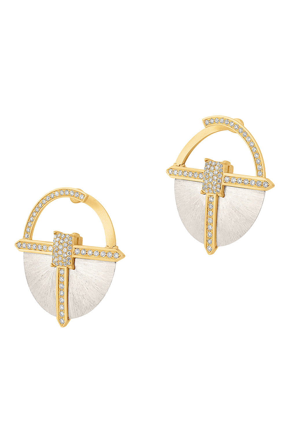 Diamond Hiba Drop Earrings