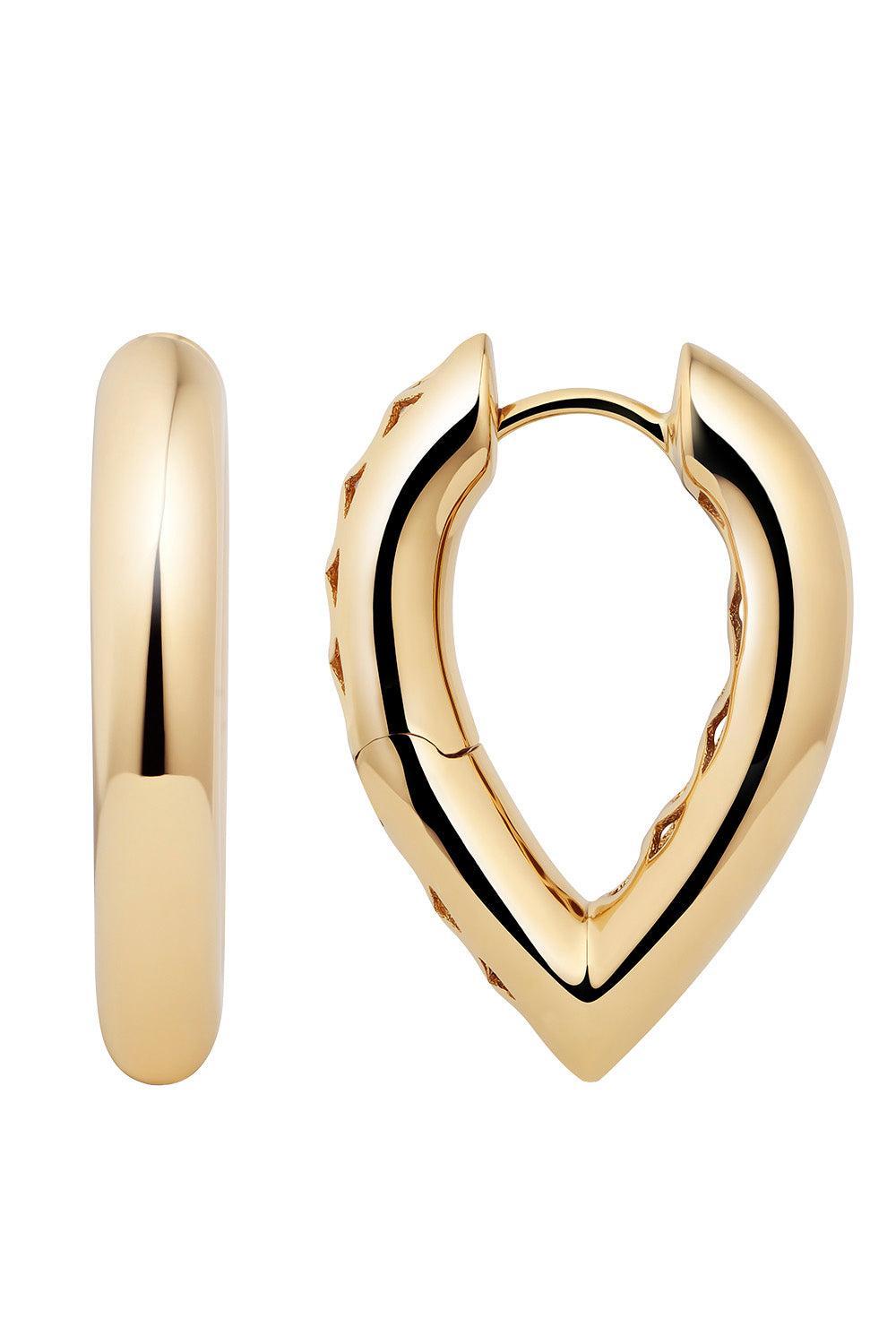 Medium Drop Link Earrings-YELLOW GOLD-MED-JEWELRYFINE JEWELEARRING-ENGELBERT 1920