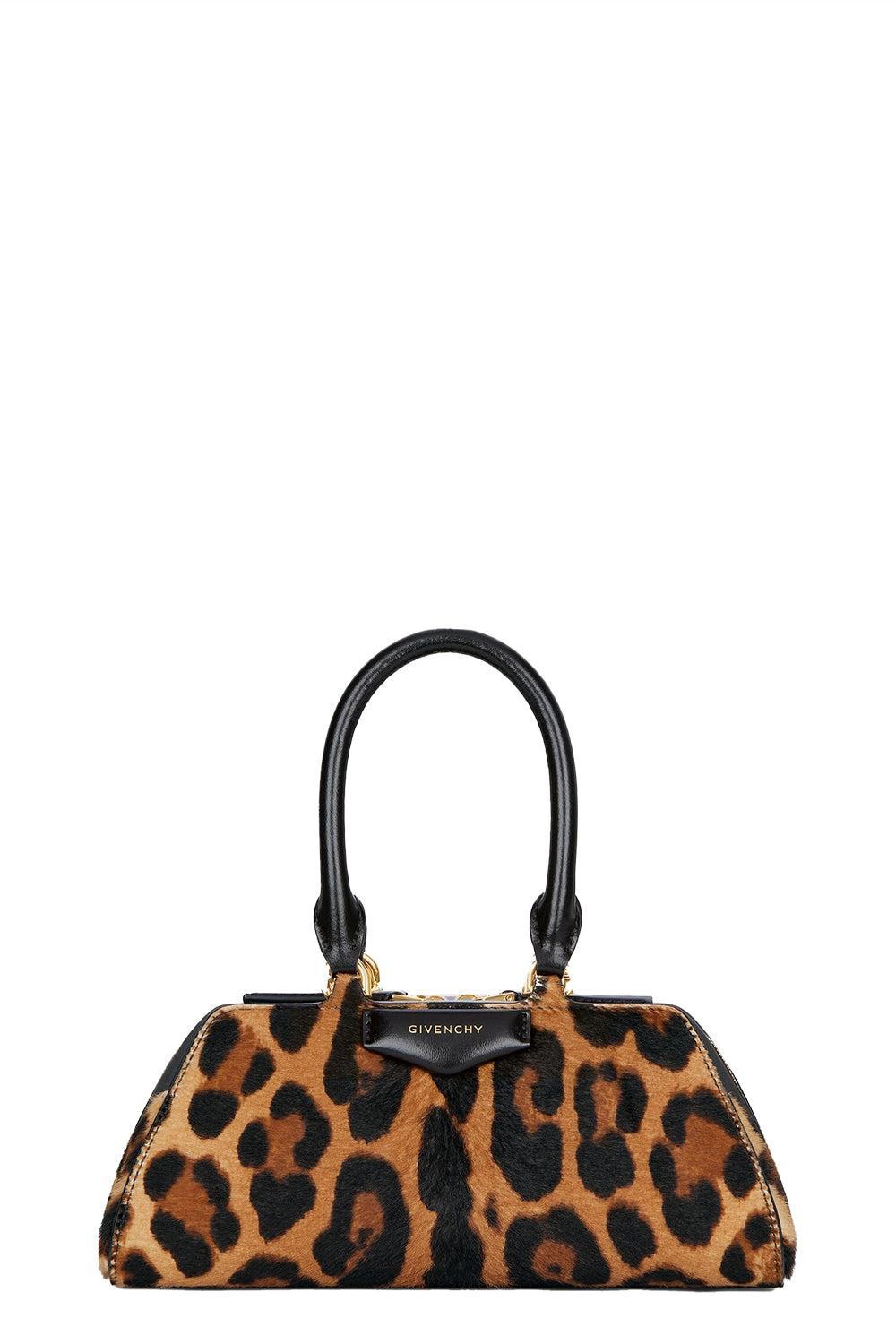 Mini Antigona East West Bag - Black Beige