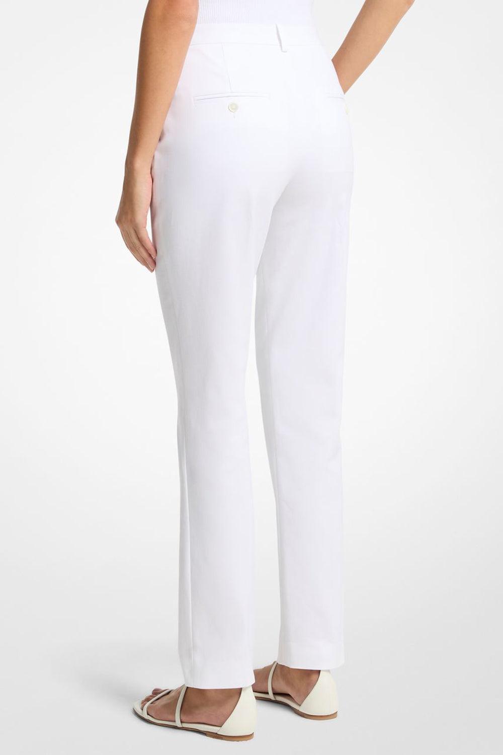Narrow Samantha Pant-OPTIC WHITE-2-CLOTHINGPANTCASUAL-MICHAEL KORS COLLECTION