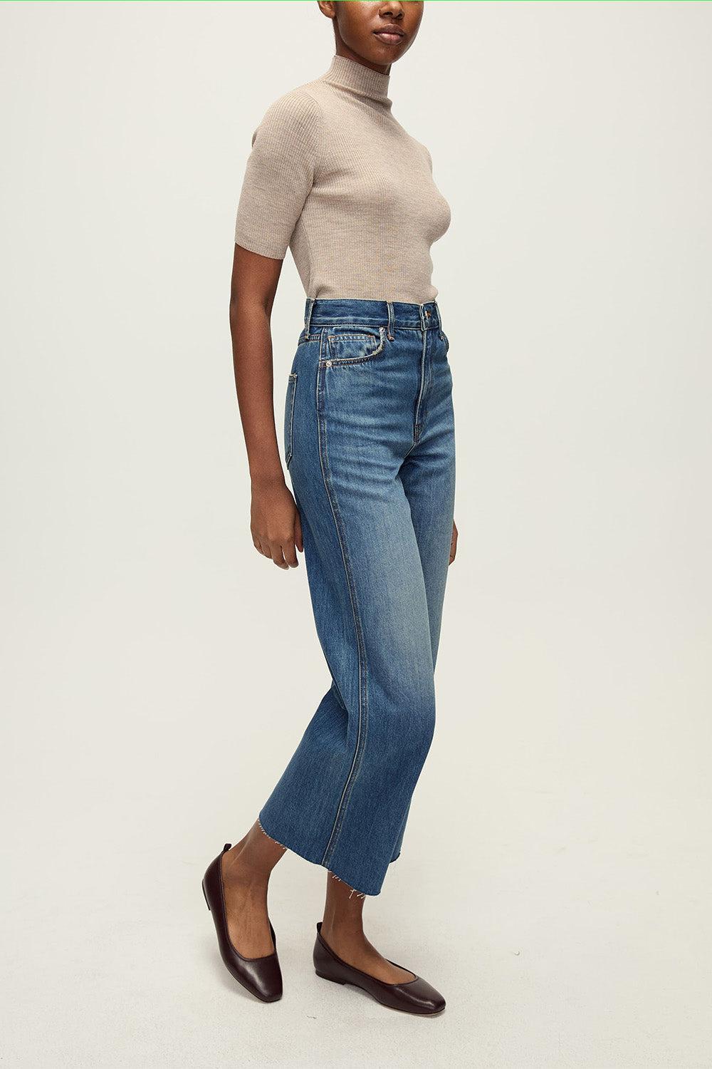 Taylor High Rise Wide Pant-REBLMOON-26-CLOTHINGPANTDENIM-VERONICA BEARD