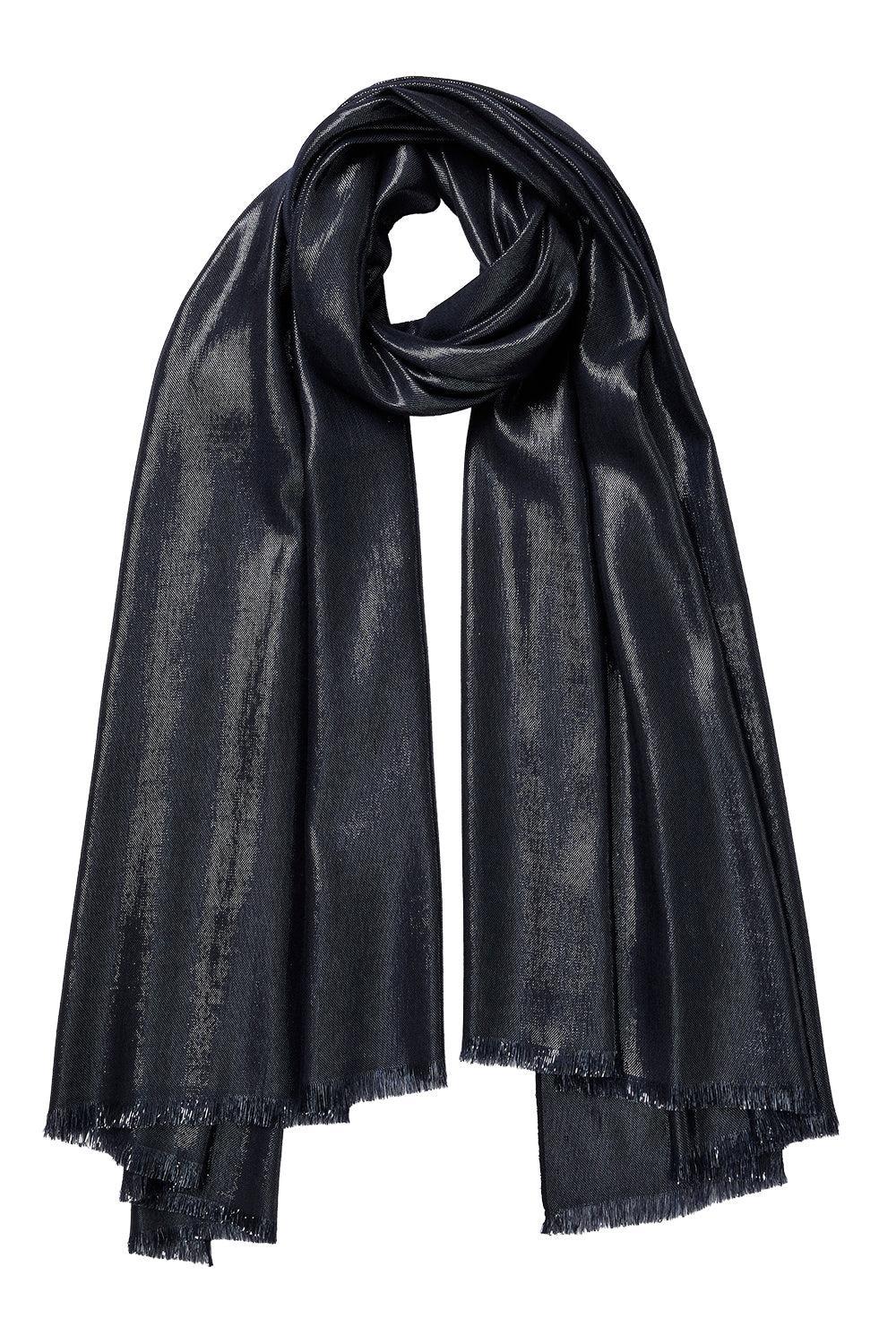 The Mercury Scarf-BLACK-O/S-ACCESSORIESCARVES-JANE CARR
