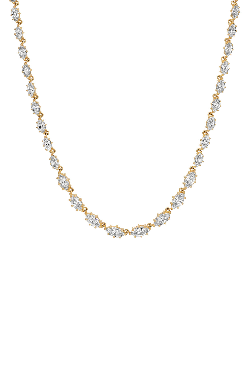  Diamond Delicate Marquise Rivière Necklace-YELLOW GOLD-JEWELRYFINE JEWELNECKLACE O-JENNA BLAKE 