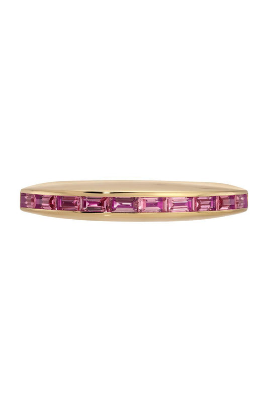 Pink Sapphire Eclipse Ring-YELLOW GOLD-6.75-JEWELRYFINE JEWELRING-JENNA BLAKE