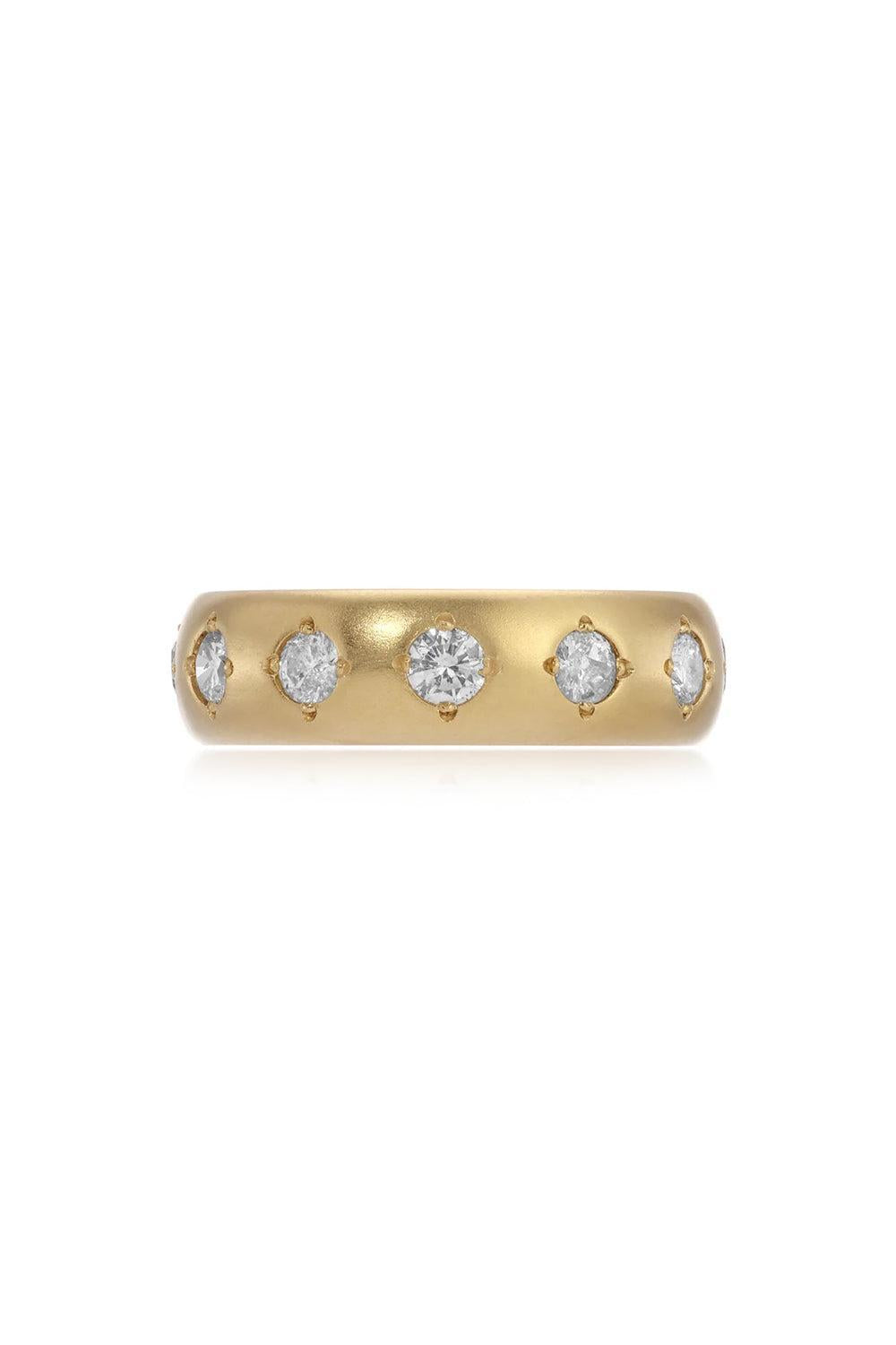 Diamond Gypsy Band-YELLOW GOLD-6-JEWELRYFINE JEWELRING-JENNA BLAKE