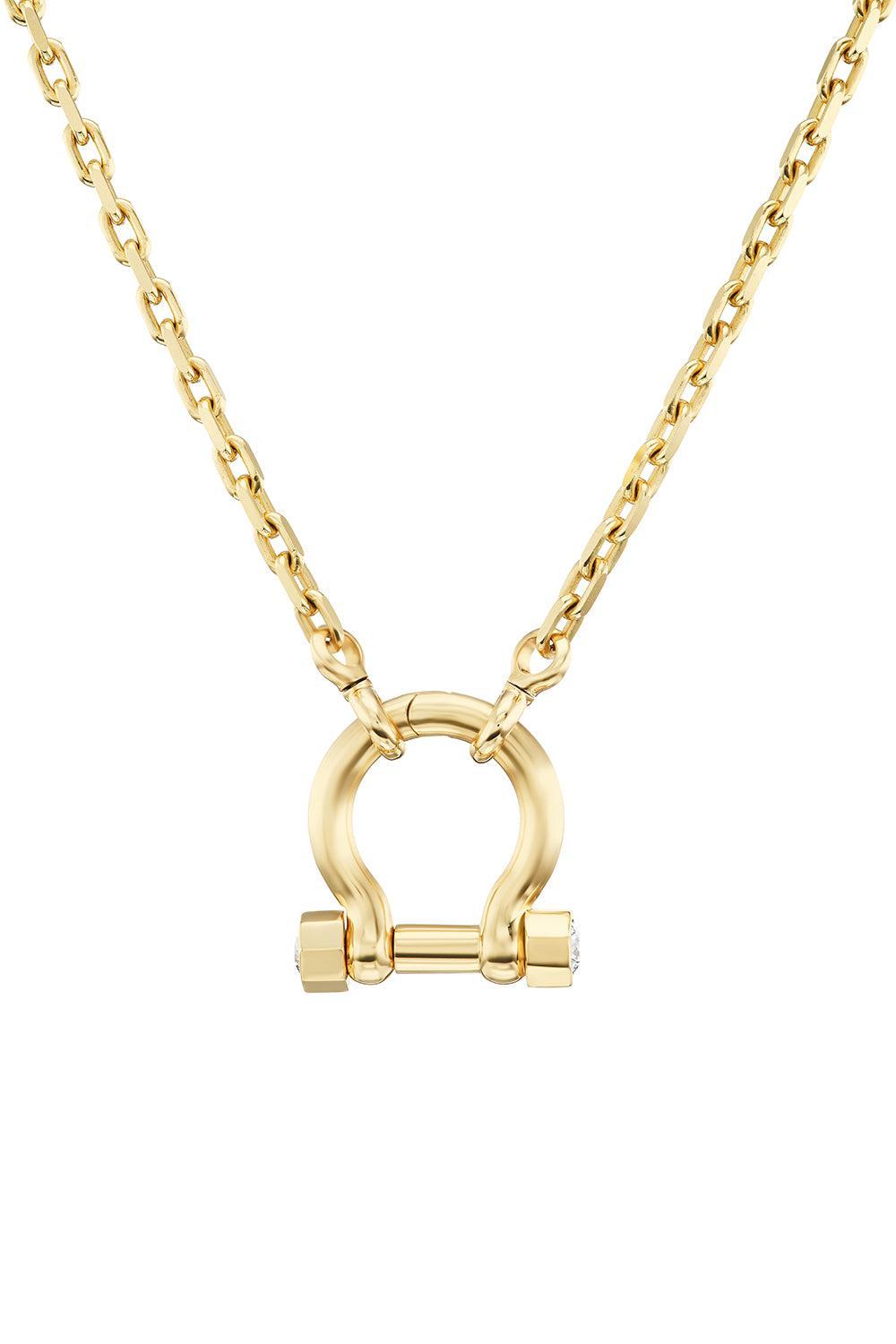 Diamond System Necklace-YELLOW GOLD-JEWELRYFINE JEWELNECKLACE O-UNIFORM OBJECT