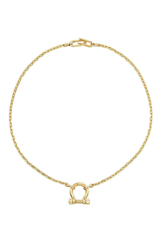 Diamond System Necklace-YELLOW GOLD-JEWELRYFINE JEWELNECKLACE O-UNIFORM OBJECT