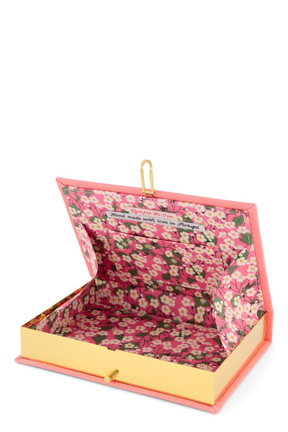 Palm Beach Book Clutch Bag-PINK-HANDBAGSHOULDER-OLYMPIA LE TAN