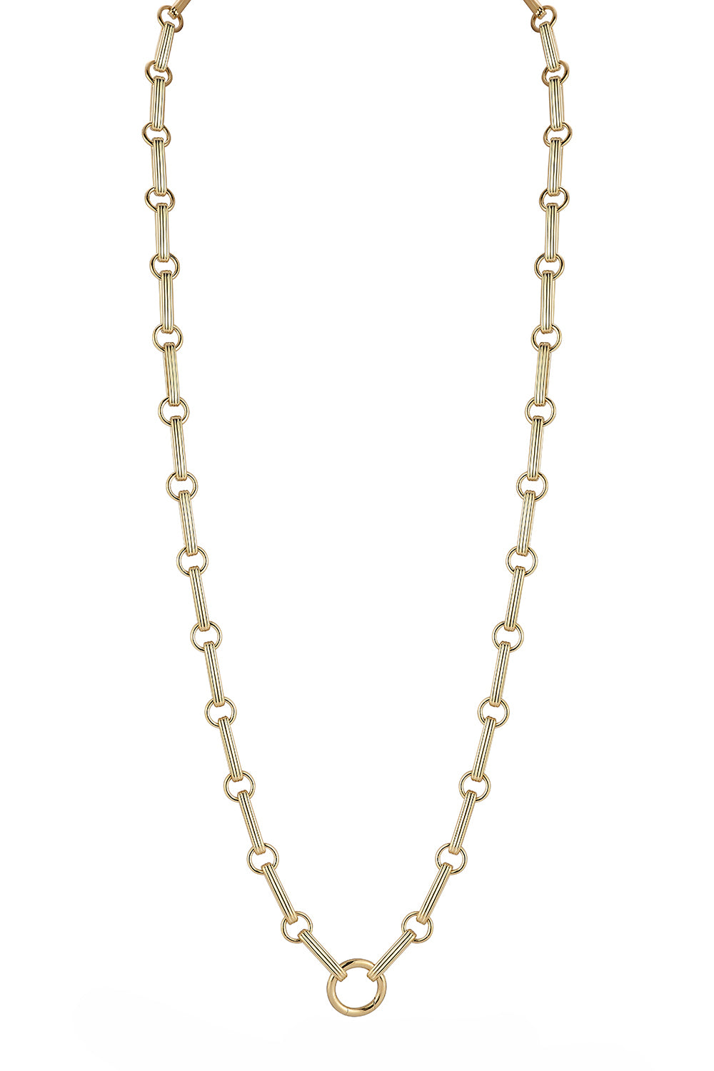 Elongated Book Link Ernie Chain - 22"