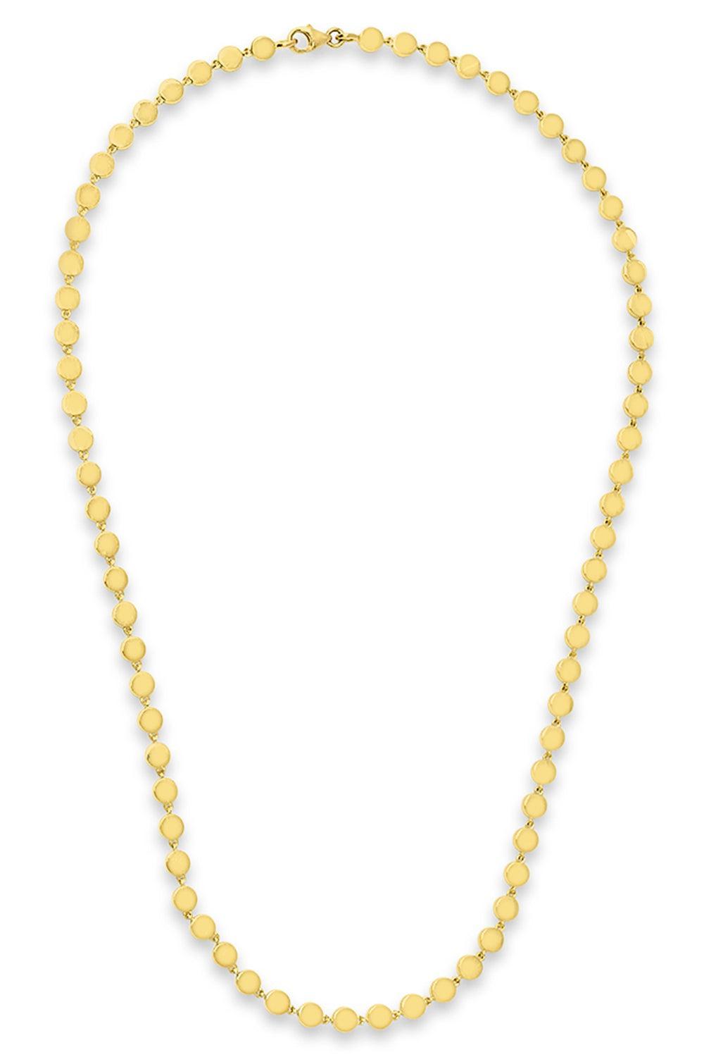 Mini Circle Link Necklace-YELLOW GOLD-15-JEWELRYFINE JEWELNECKLACE O-JENNIFER MEYER