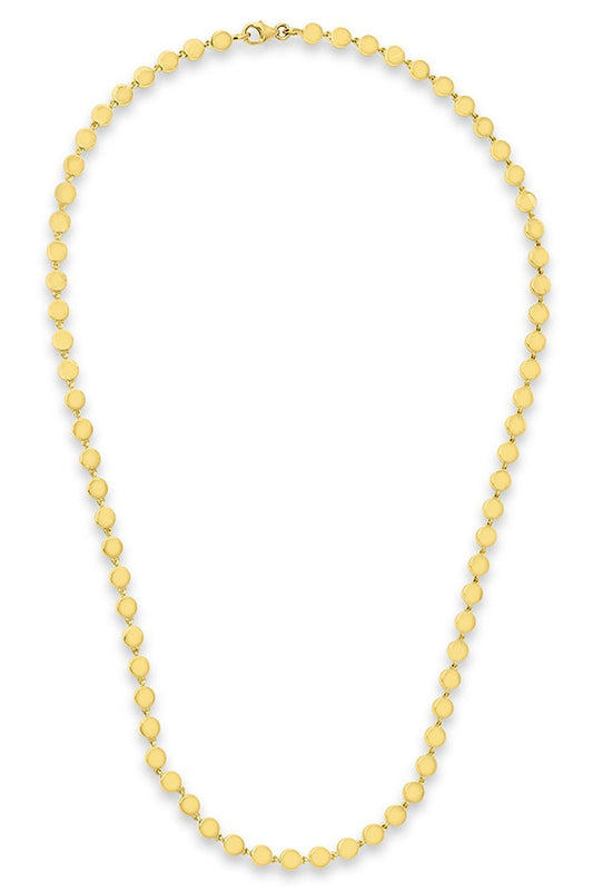 Mini Circle Link Necklace-YELLOW GOLD-15-JEWELRYFINE JEWELNECKLACE O-JENNIFER MEYER