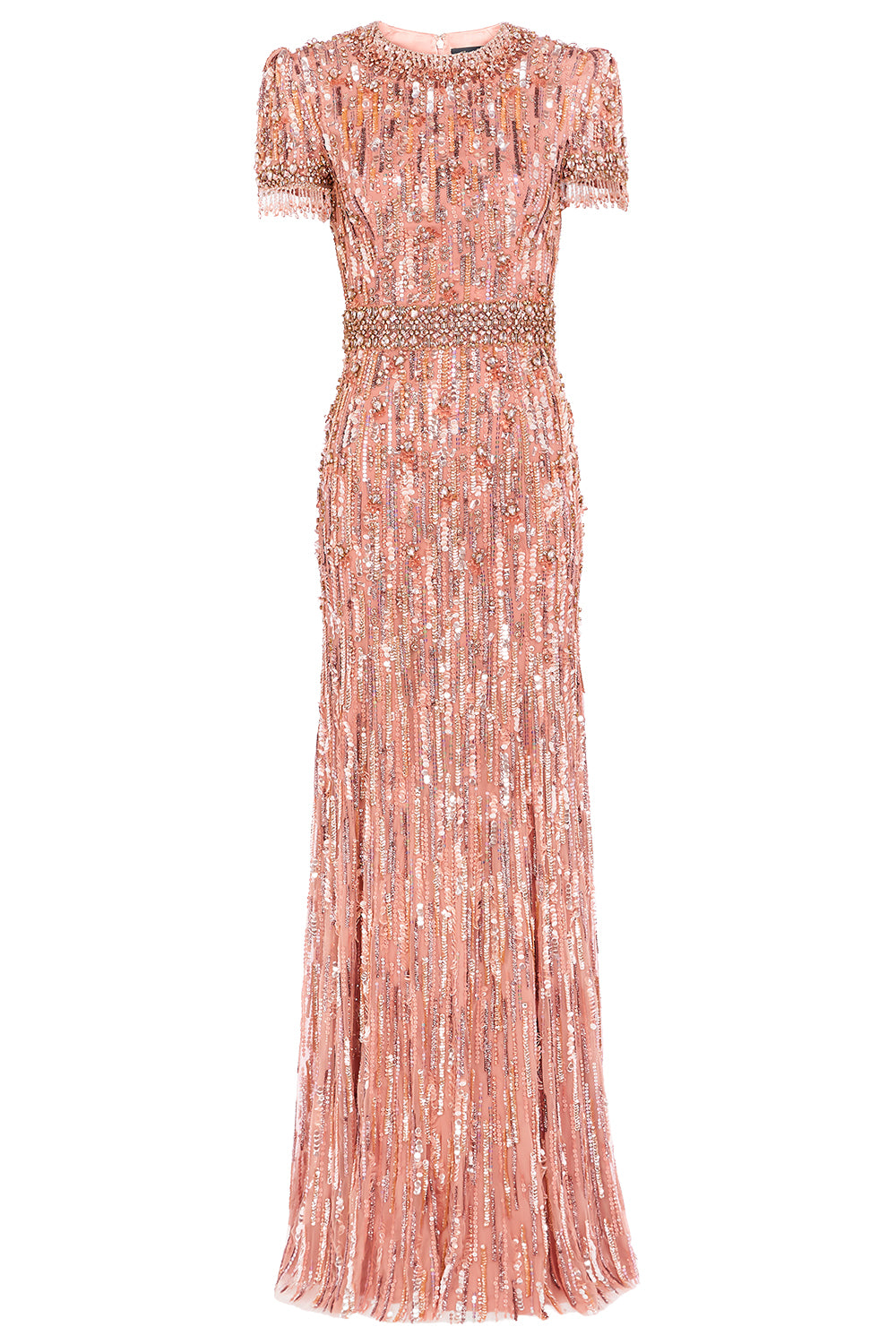 Roxy Embellished Beaded Gown