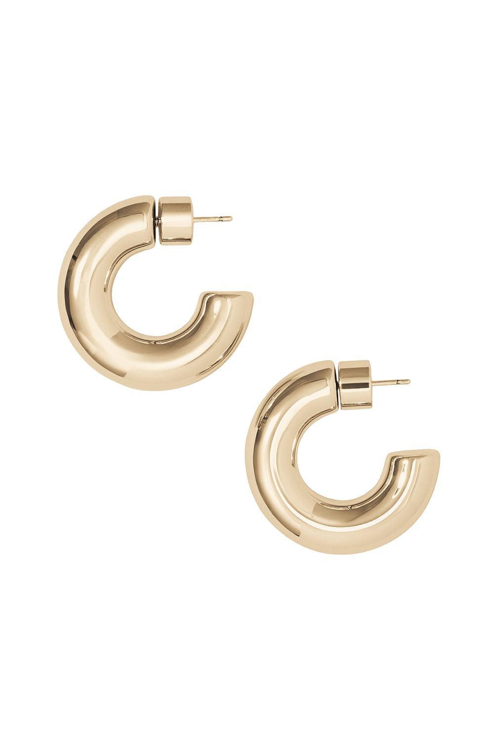 Micro Jamma Huggie Earrings-YELLOW-JEWELRYBOUTIQUEEARRING-JENNIFER FISHER