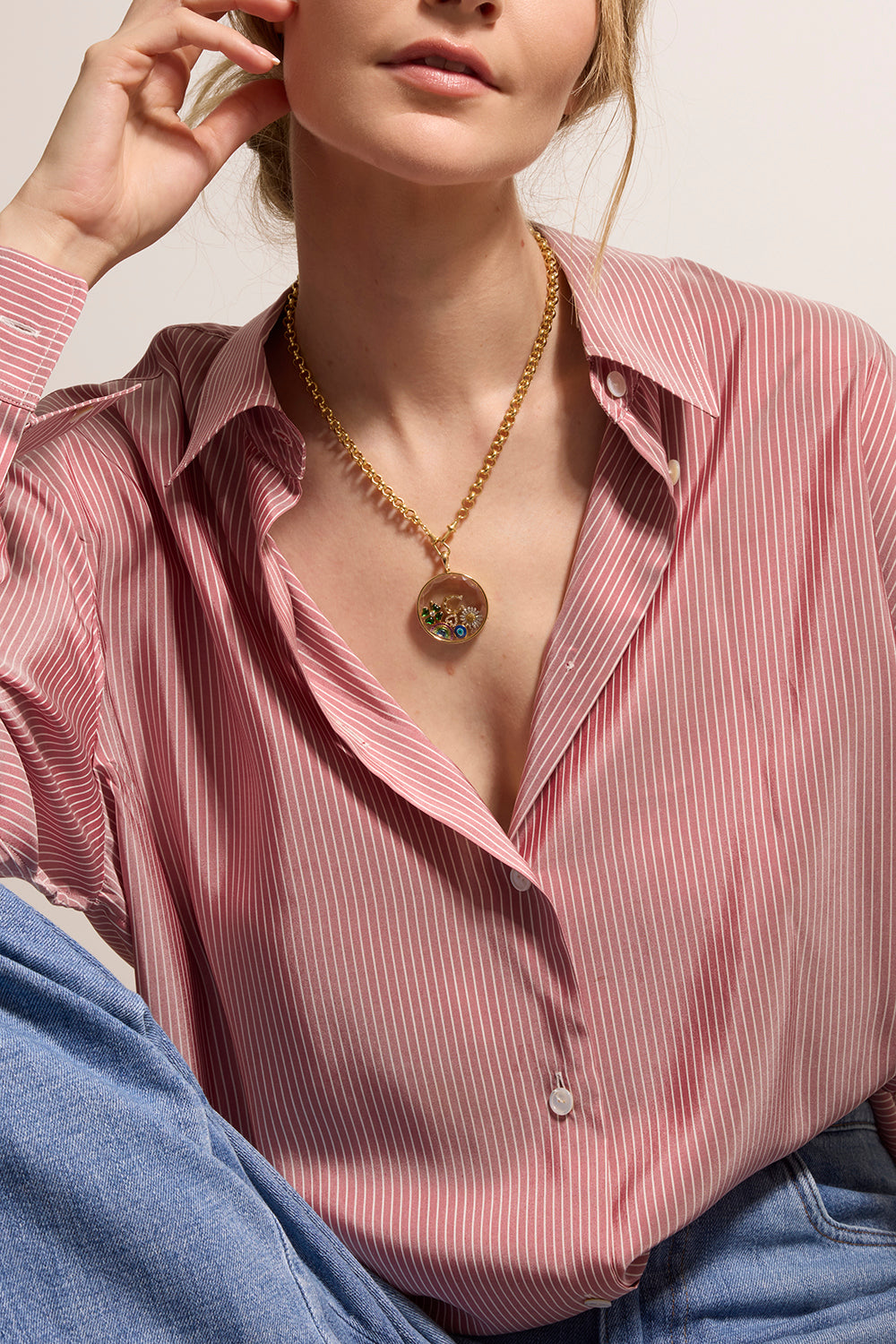 Jupiter Locket Necklace