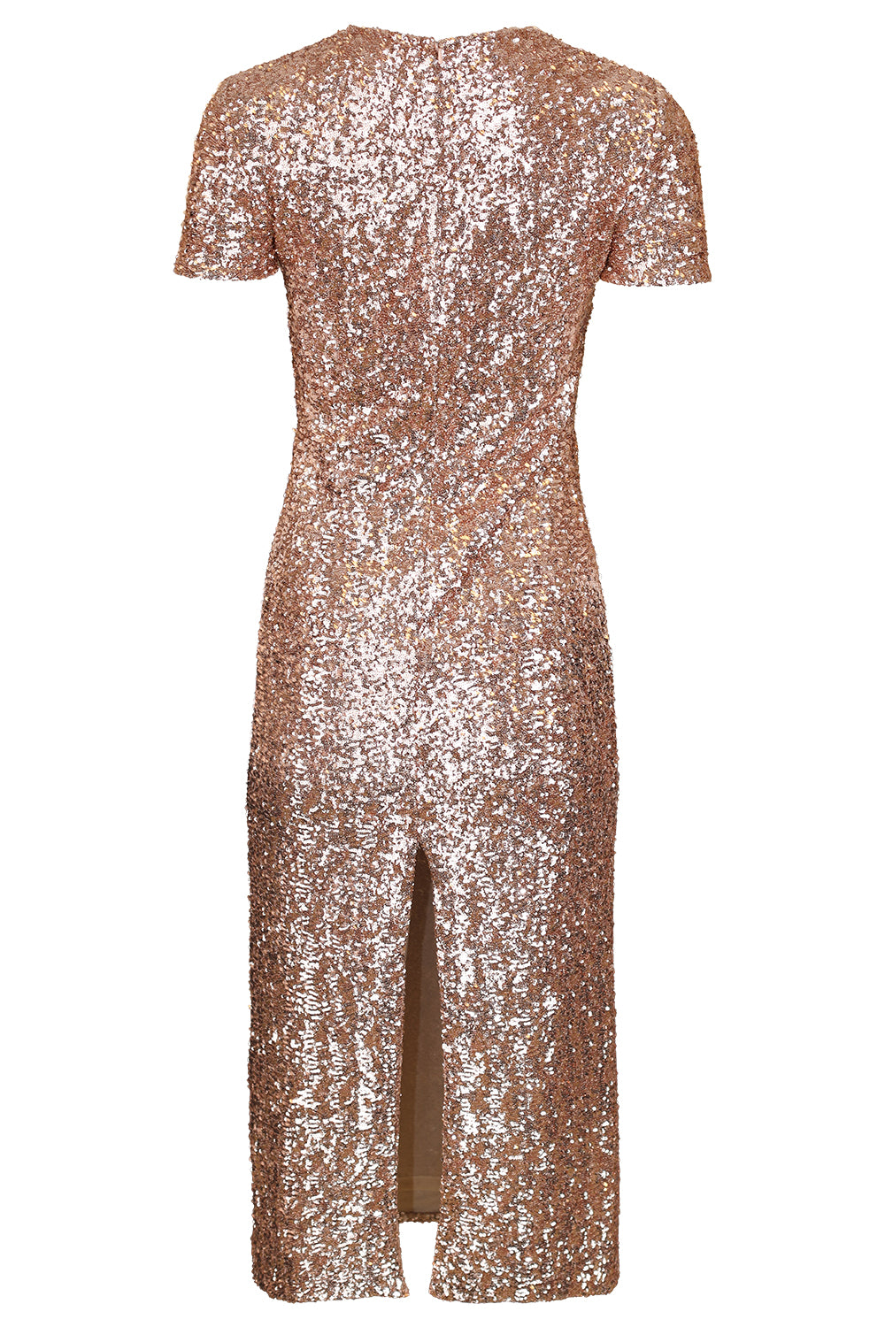 Sequin Column Sheath Dress