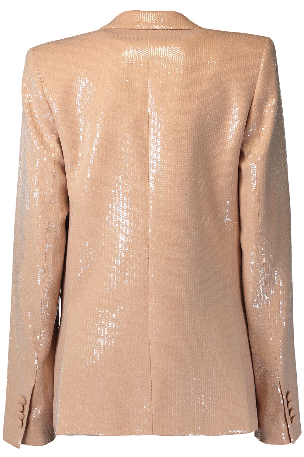 Carly Sequin Peak Lapel Blazer