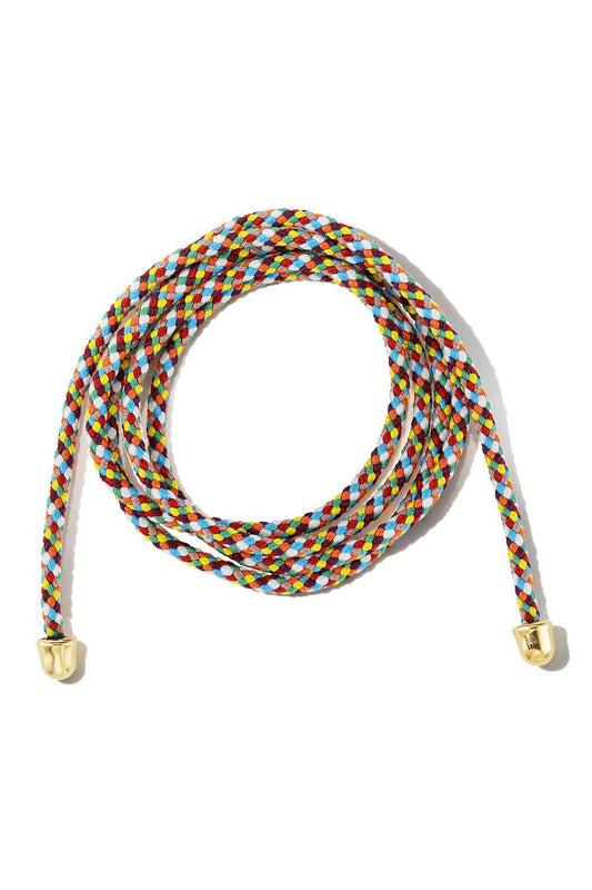 Clown Knot The String Project Necklace - Yellow Gold-YELLOW GOLD-28-JEWELRYFINE JEWELNECKLACE O-MARLA AARON