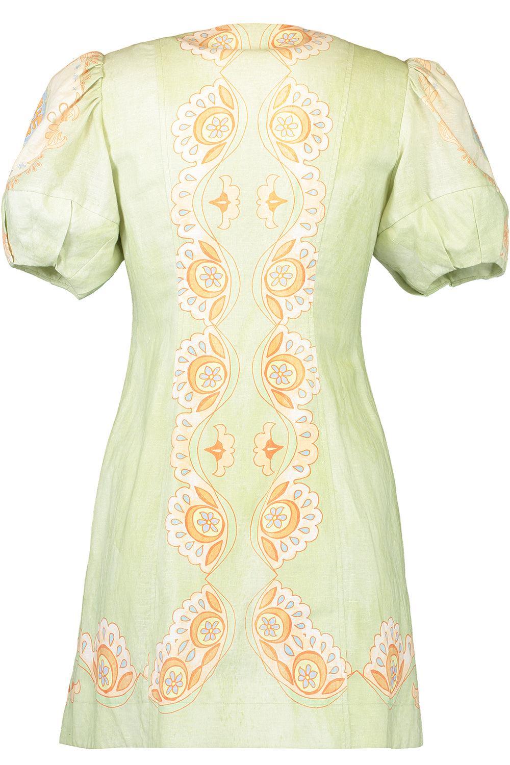 Matthiola Pannelled Mini Dress-MULTI-0-CLOTHINGDRESSCASUAL-KATE FORD