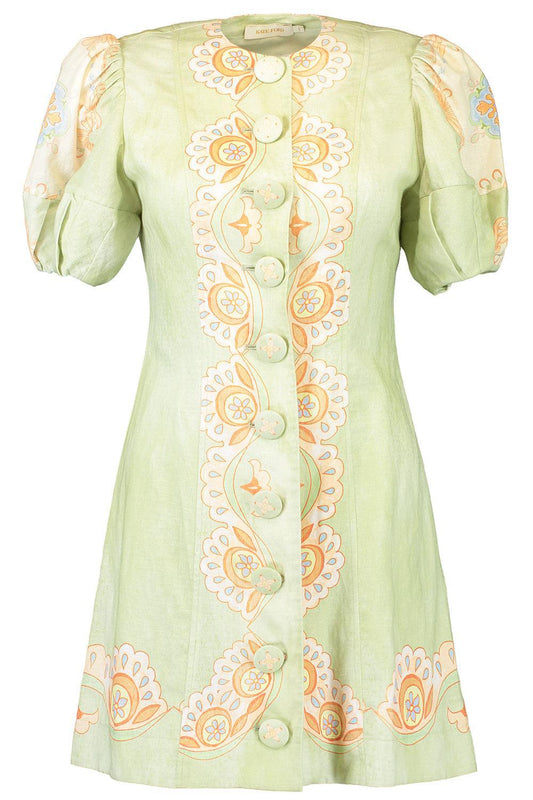 Matthiola Pannelled Mini Dress-MULTI-0-CLOTHINGDRESSCASUAL-KATE FORD