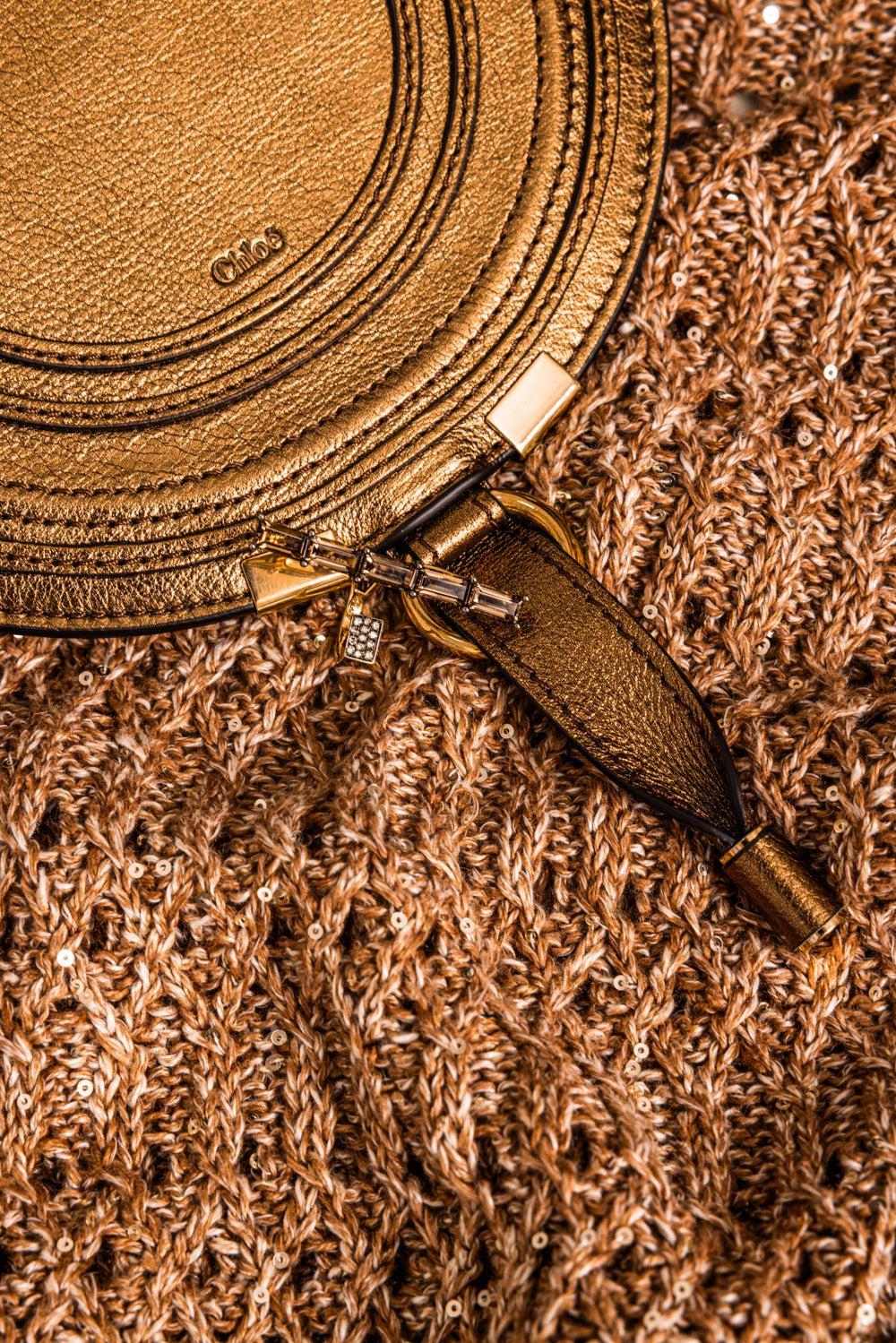 Small Marcie Bag - Golden Brown-GLDNBRWN-HANDBAGSHOULDER-CHLOÉ