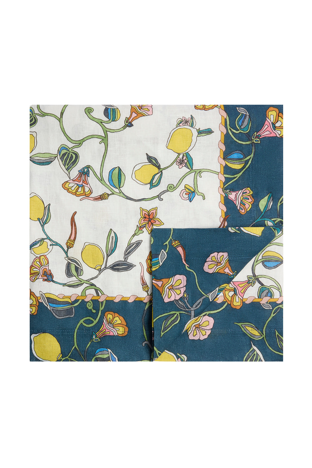 Large Tablecloth - Borboni White Placee