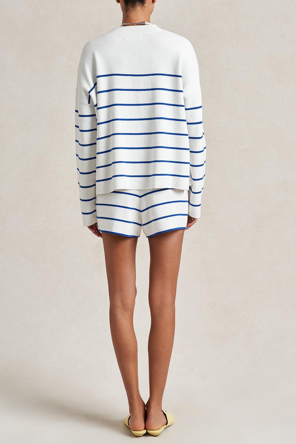 Leo Short-BLUE-XS-CLOTHINGPANTSHORT-LA LIGNE