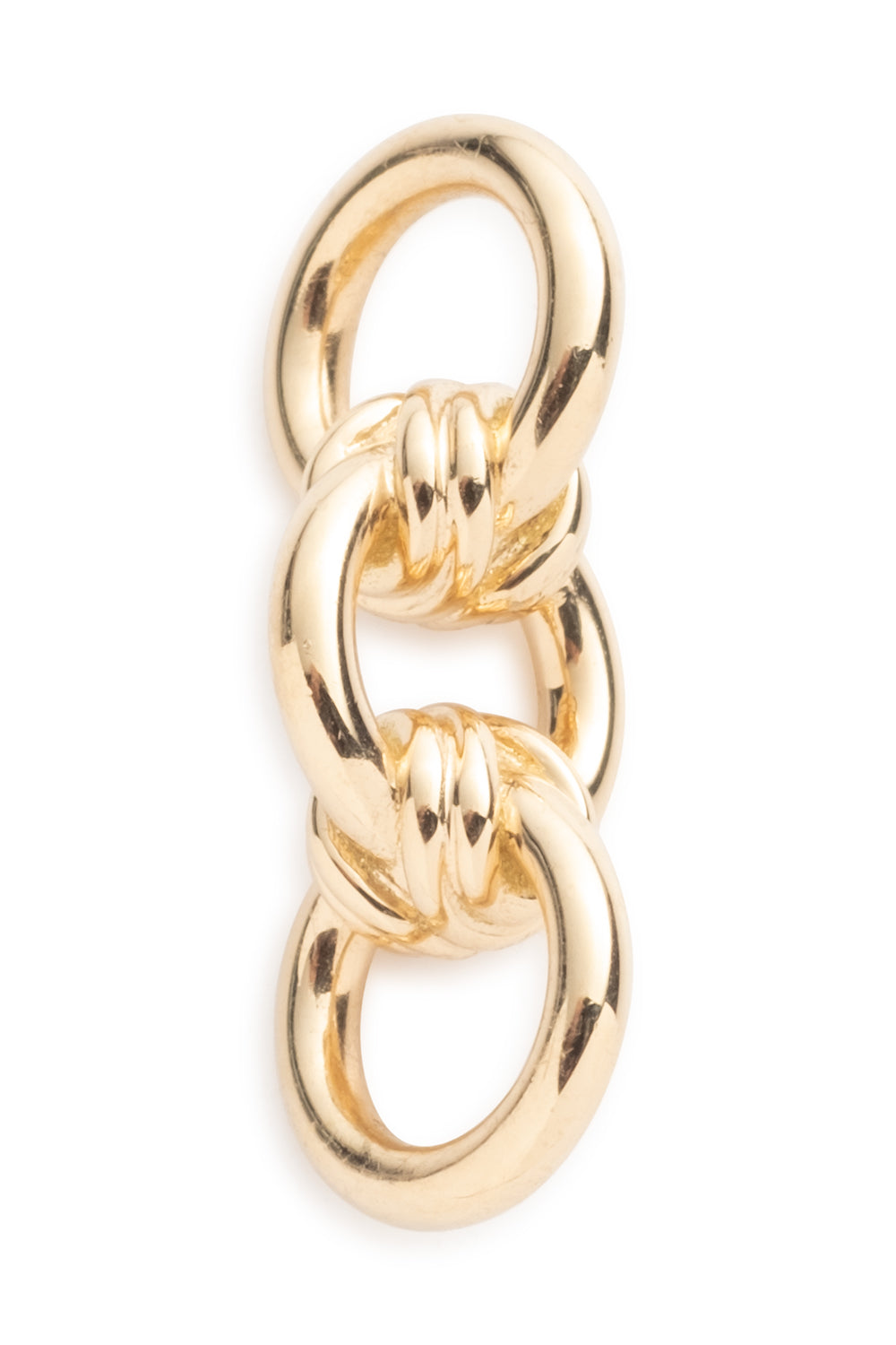 Small Knot Extension Link-YELLOW GOLD-JEWELRYFINE JEWELPENDANT-FOUNDRAE