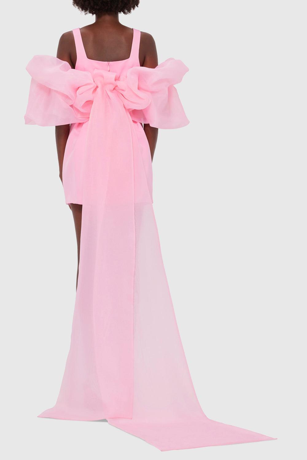 Piper Mini Dress-BBY PINK-2-CLOTHINGDRESSCOCKTAIL-LEO LIN