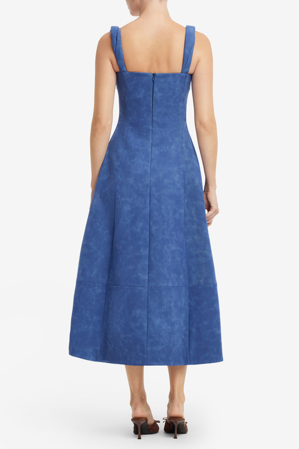 Beatrice Midi Dress - Azure